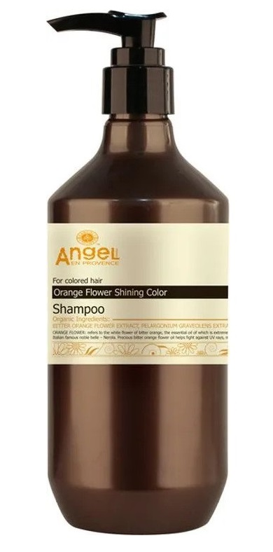 Шампунь для окрашенных волос с цветком апельсина Angel Provence