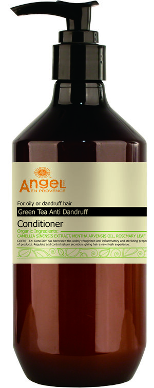 Кондиционер против перхоти с зеленым чаем Angel Provence