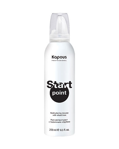 Мусс-реструктурант с пшеничными отрубями Kapous Start Point, 250 мл