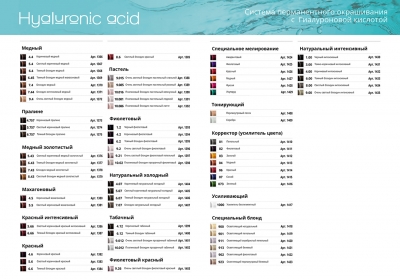 Крем-краска для волос Hyaluronic Acid Kapous Professional