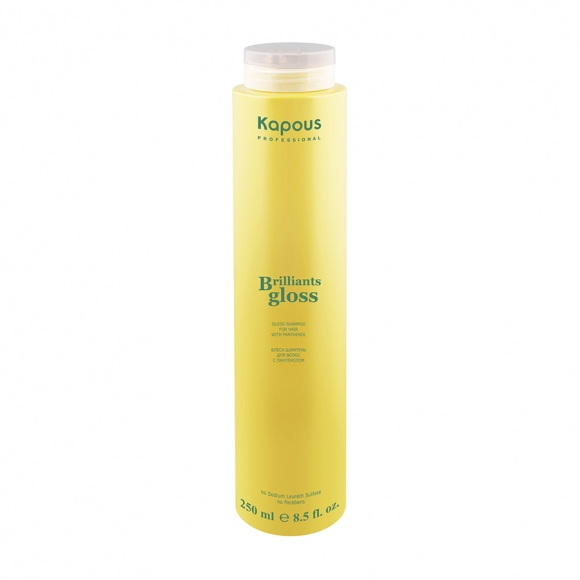Блеск-шампунь для волос «Brilliants gloss» Kapous