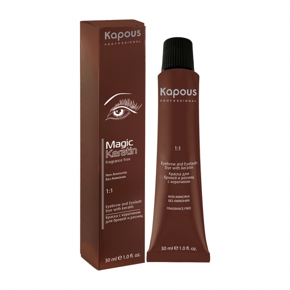 Краска для бровей и ресниц "Magic Keratin" Kapous