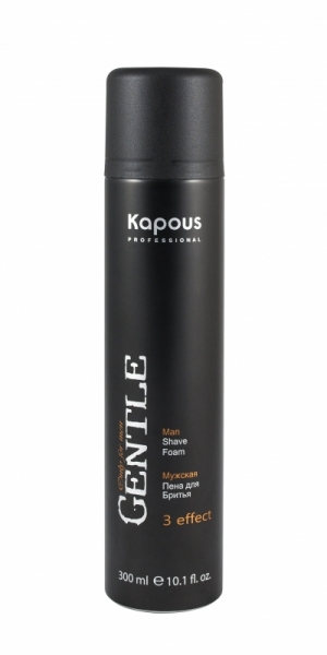 Мужская пена для бритья 3 Effect "Gentle" Kapous Professional